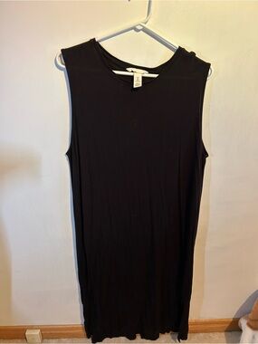 H&M Black Sleeveless Tank Dress